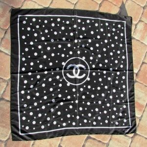 CHANEL SILK SCARF
